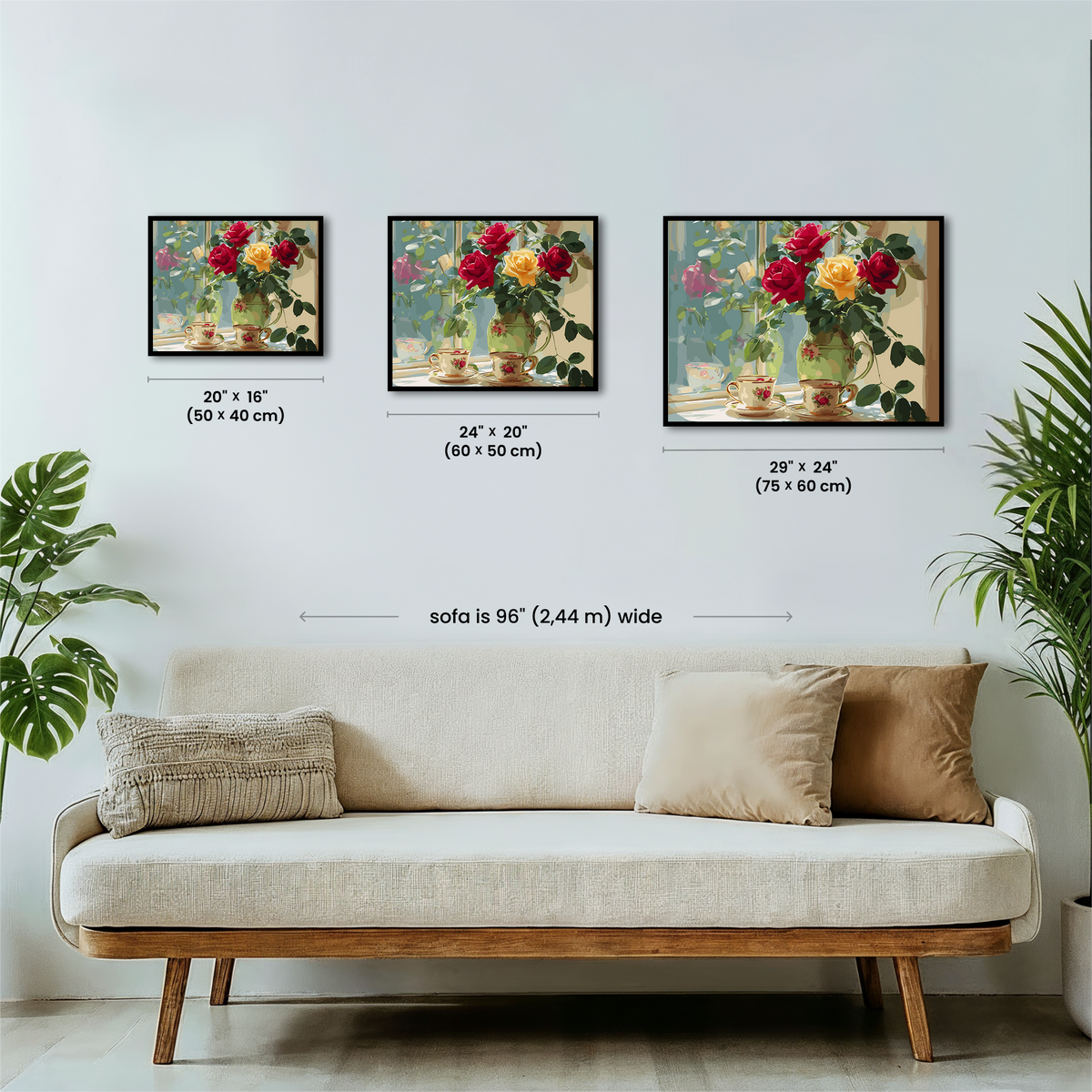 Roses by Window