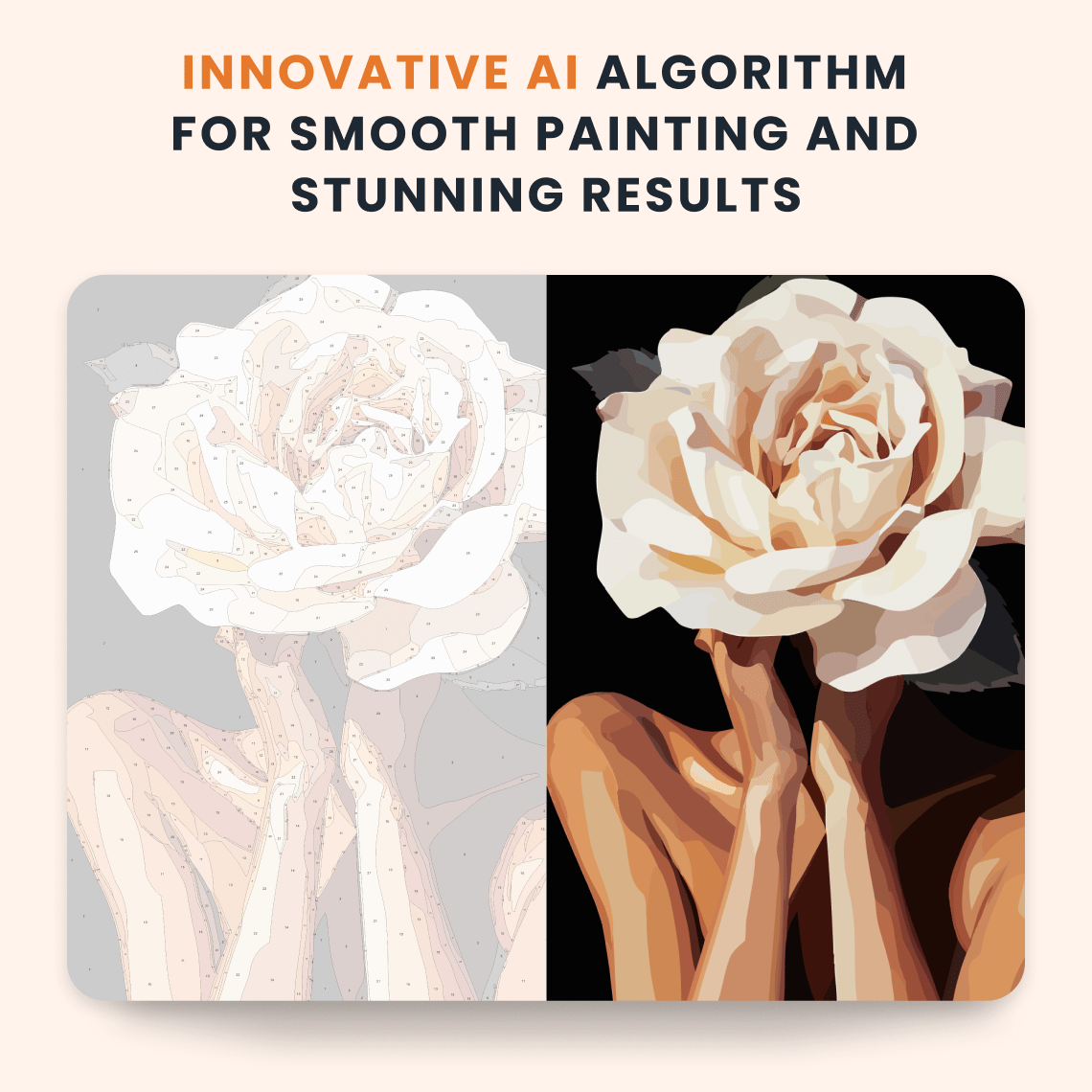 Paint by numbers - Rosy Reverie - MyArt