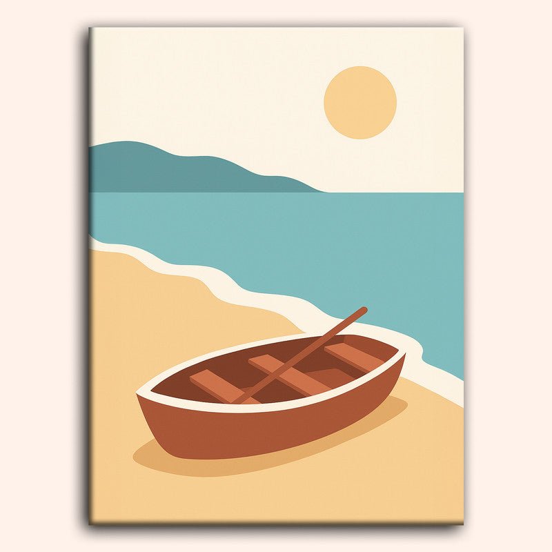 Paint by numbers - Rowing Away - MyArt