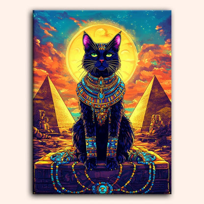 Paint by numbers - Royal Bastet - MyArt