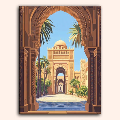 Paint by numbers - Royal Gate - MyArt