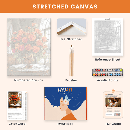 Paint by numbers - Royal Bloom - MyArt