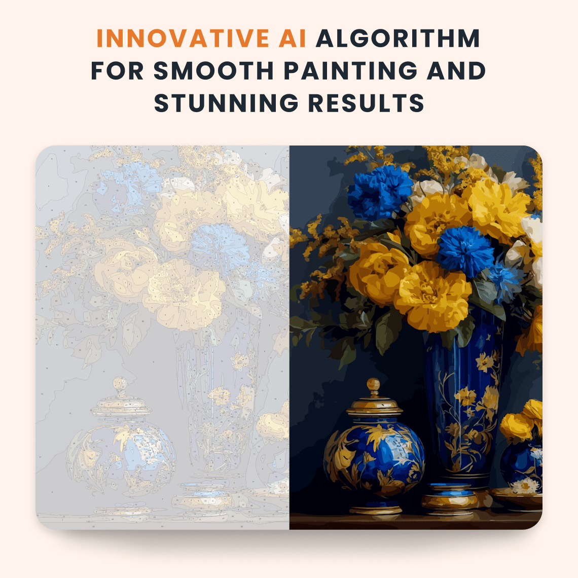 Paint by numbers - Royal Contrast - MyArt