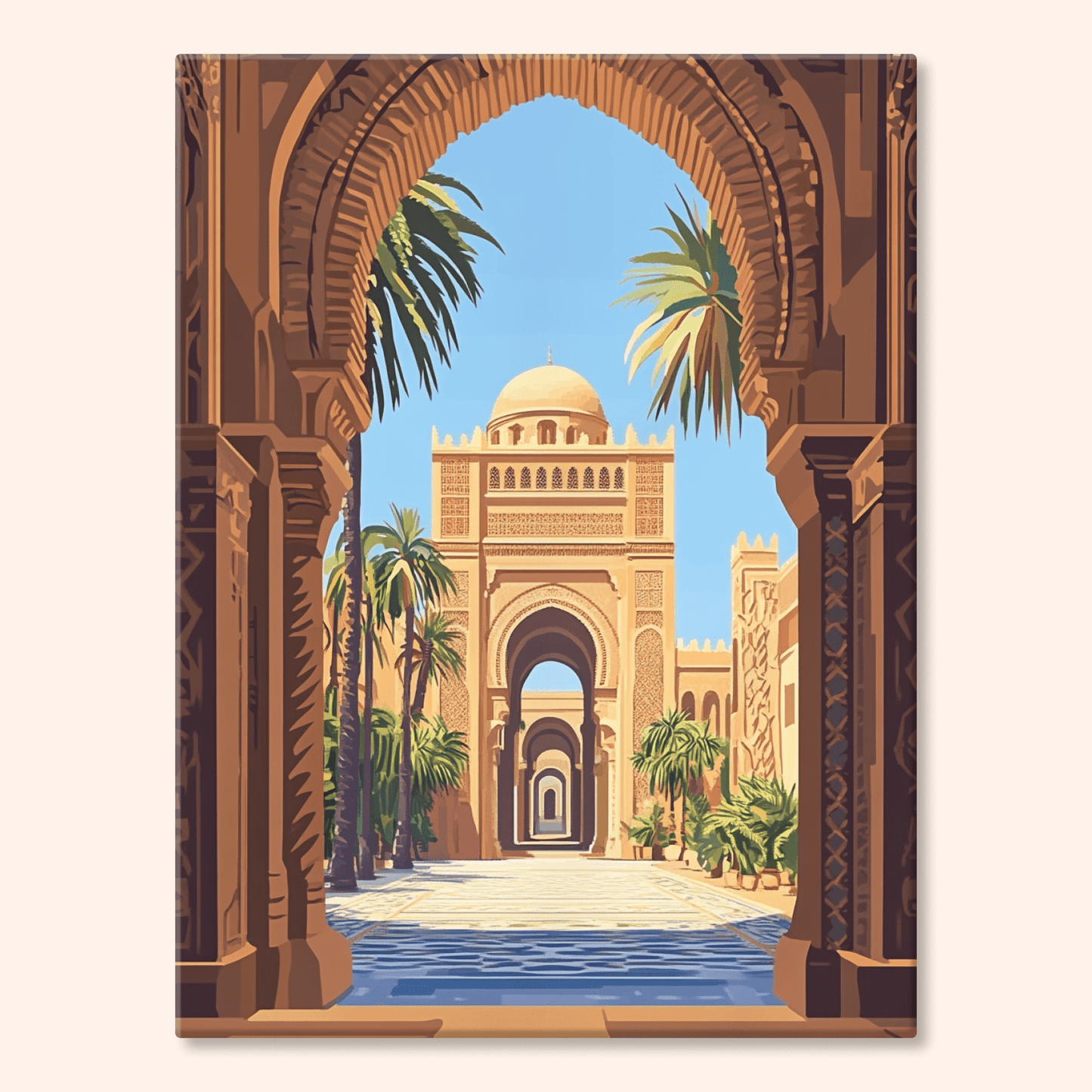 Paint by numbers - Royal Gate - MyArt