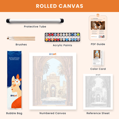 Paint by numbers - Royal Gate - MyArt