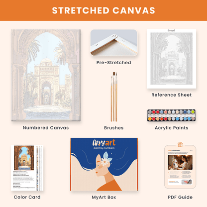 Paint by numbers - Royal Gate - MyArt