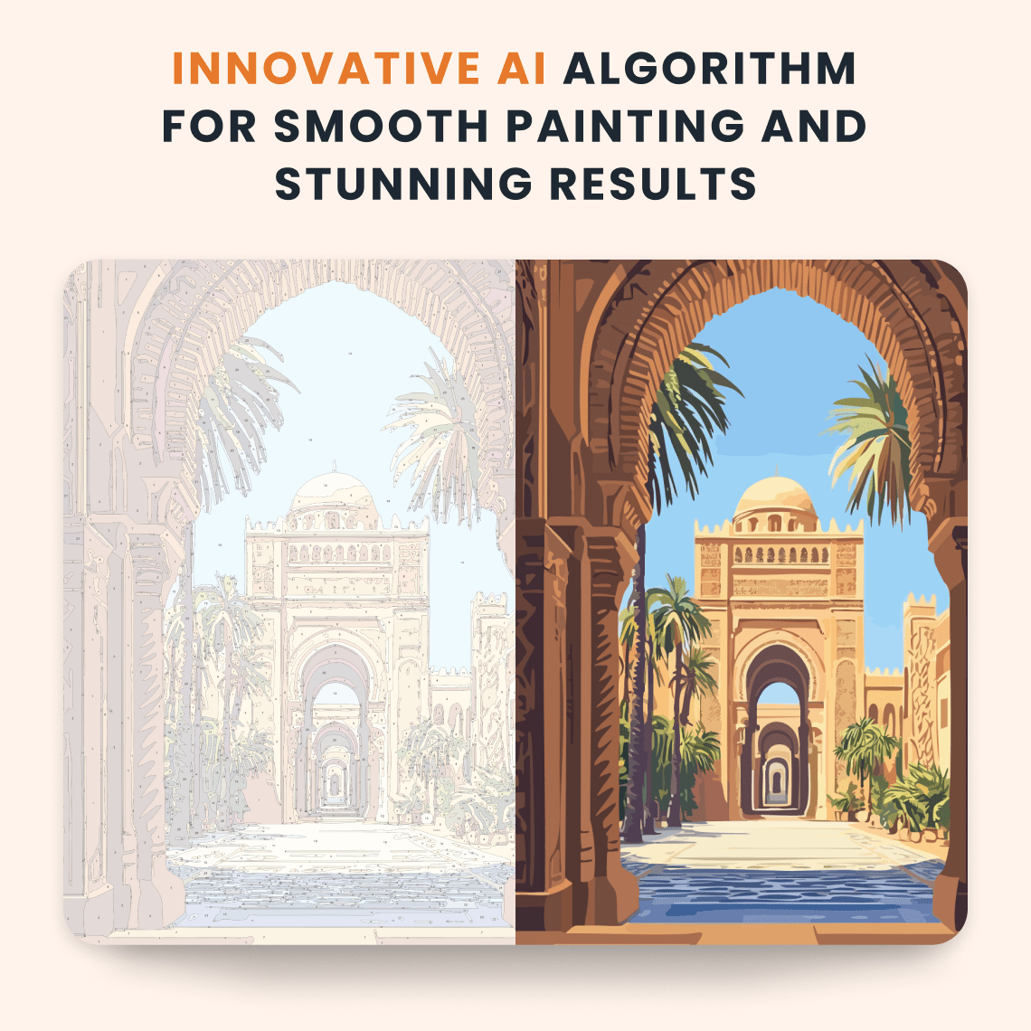 Paint by numbers - Royal Gate - MyArt