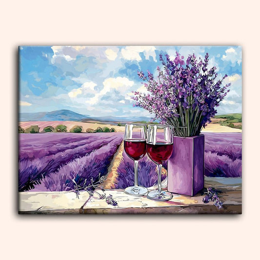 Paint by numbers - Rustic Lavender - MyArt