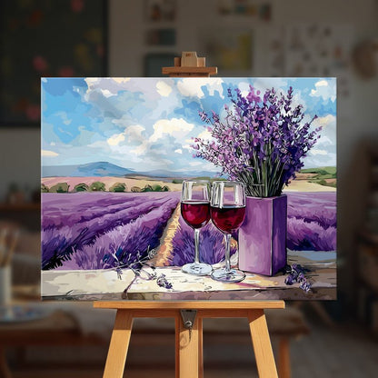 Paint by numbers - Rustic Lavender - MyArt