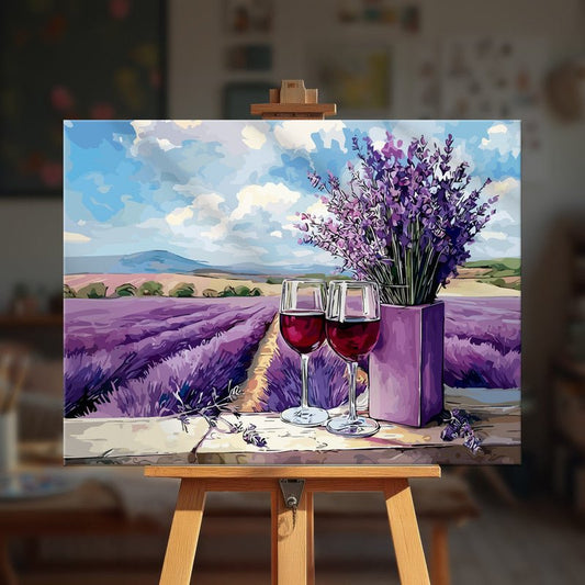 Paint by numbers - Rustic Lavender - MyArt