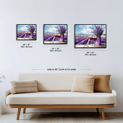 Paint by numbers - Rustic Lavender - MyArt