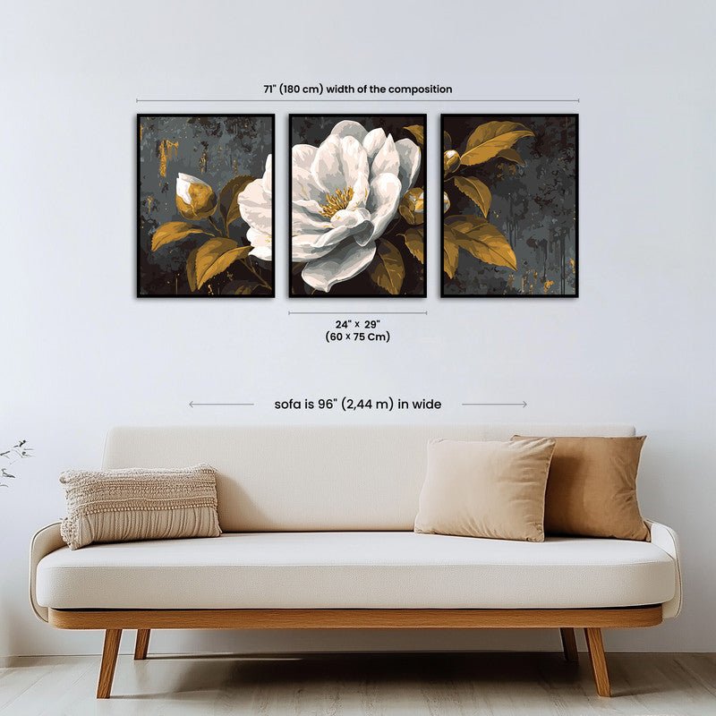 Paint by numbers - Rustic Petals - MyArt