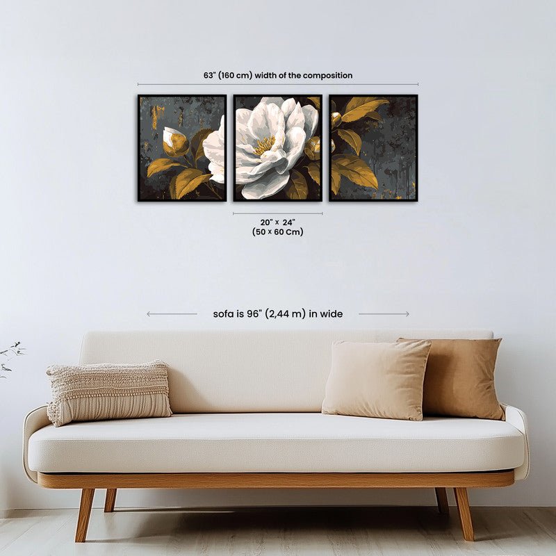 Paint by numbers - Rustic Petals - MyArt