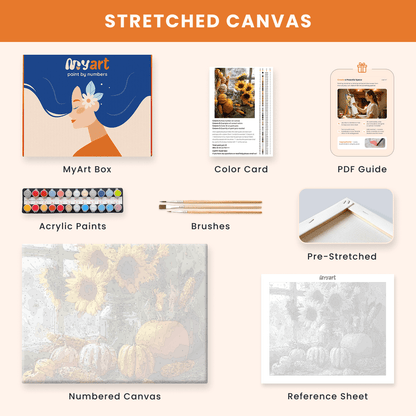 Paint by numbers - Rustic Grace - MyArt