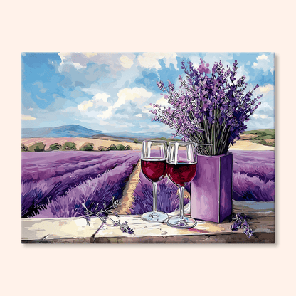 Paint by numbers - Rustic Lavender - MyArt