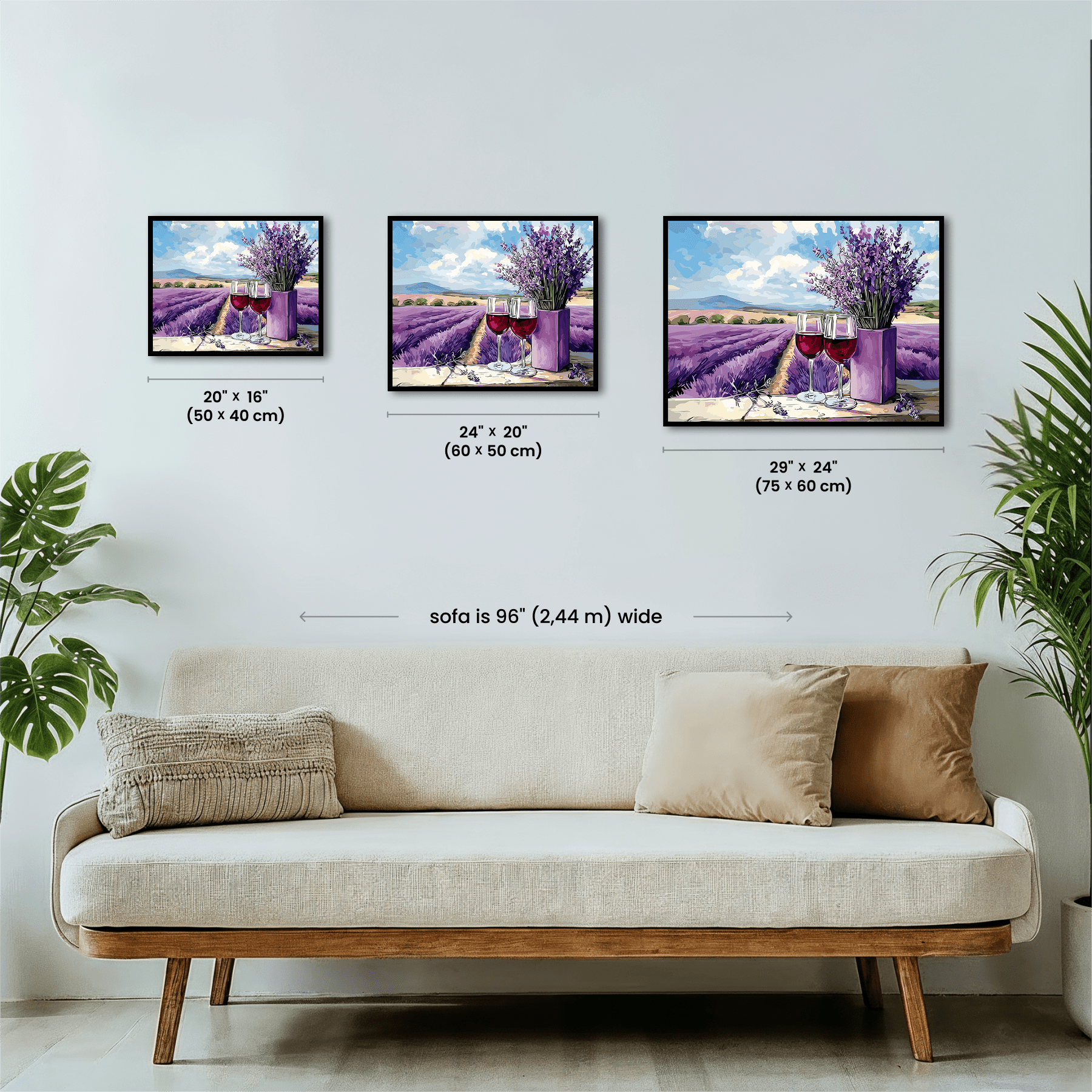 Paint by numbers - Rustic Lavender - MyArt