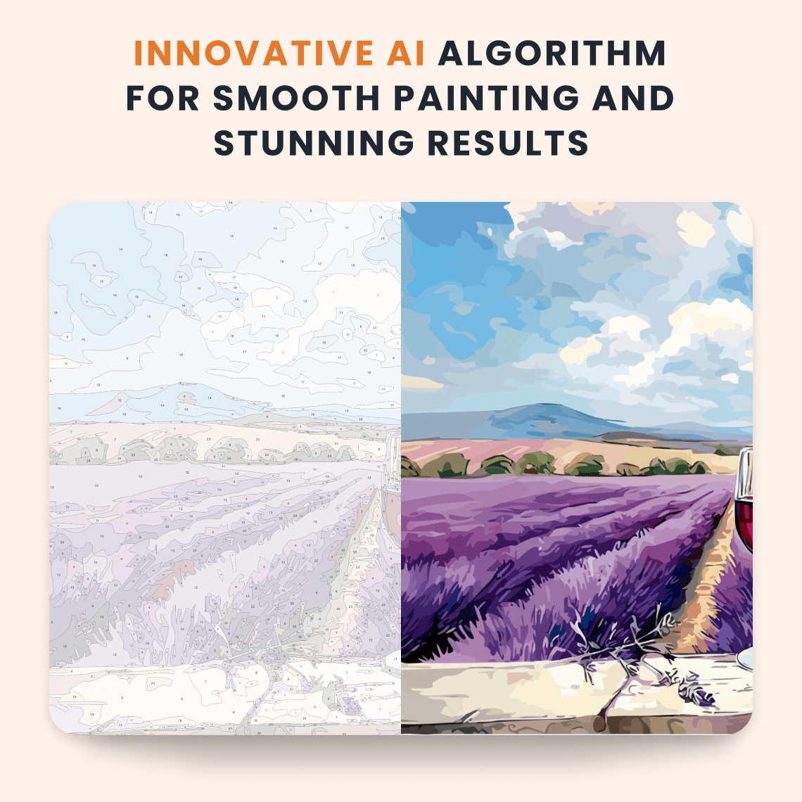 Paint by numbers - Rustic Lavender - MyArt