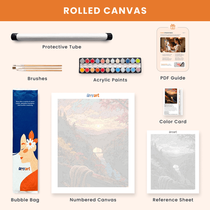 Paint by numbers - Rustic Meadow - MyArt