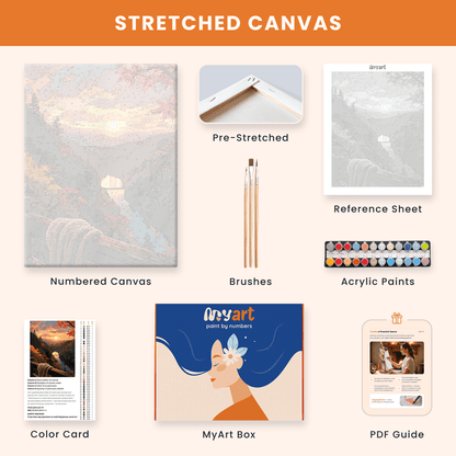 Paint by numbers - Rustic Meadow - MyArt