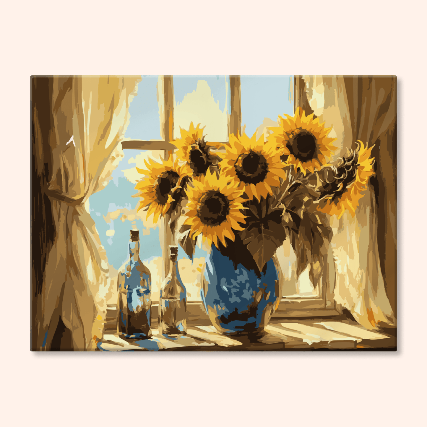 Paint by numbers - Rustic Sunflowers - MyArt