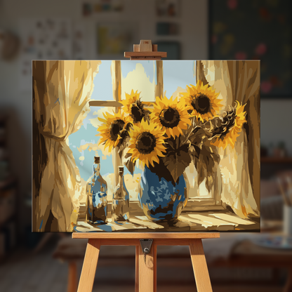 Rustic Sunflowers