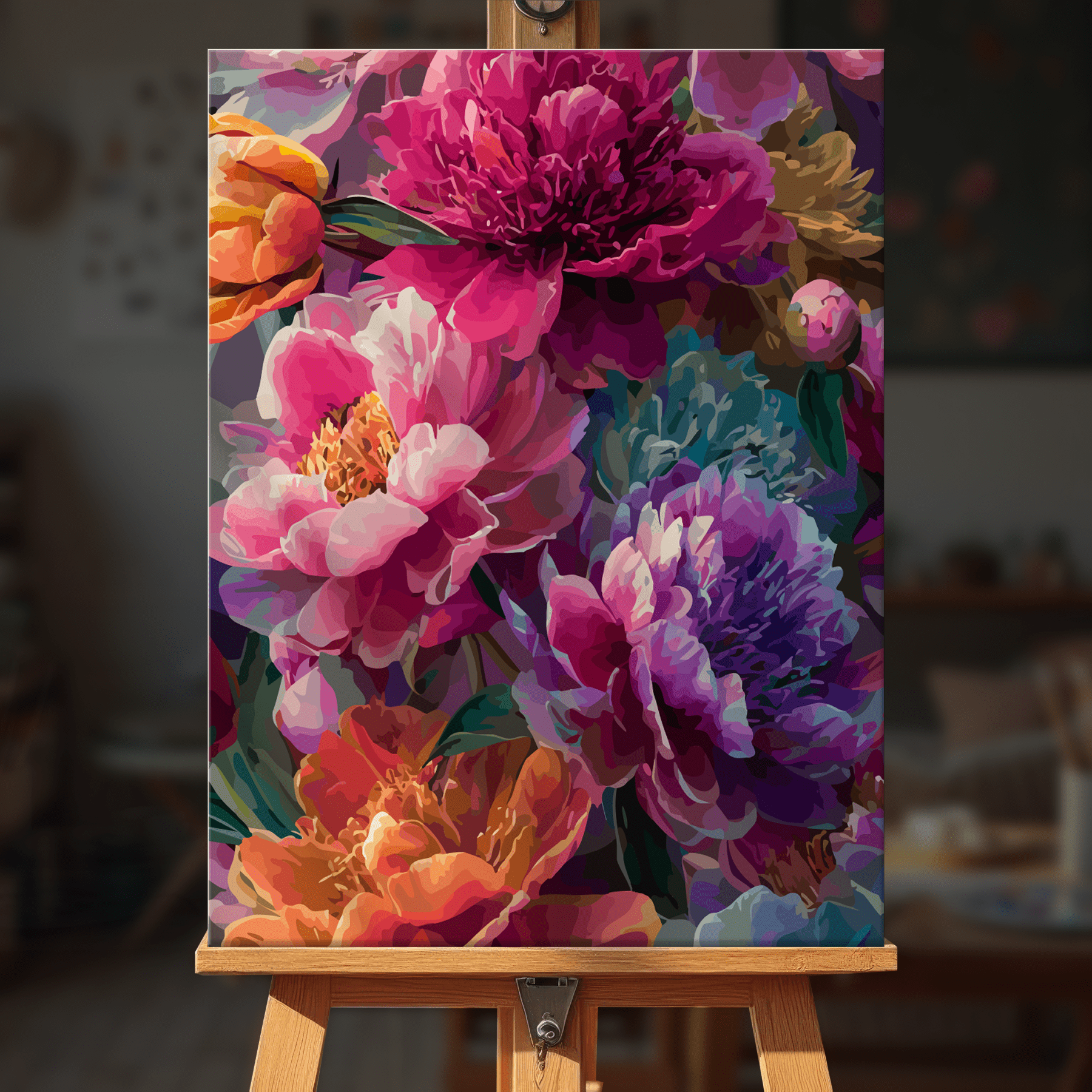 Paint by numbers - Rusty Bloom Tale - MyArt