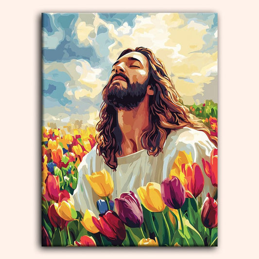 Paint by numbers - Sacred Bloom - MyArt