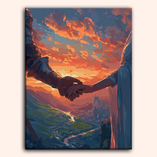 Paint by numbers - Sacred Bond - MyArt