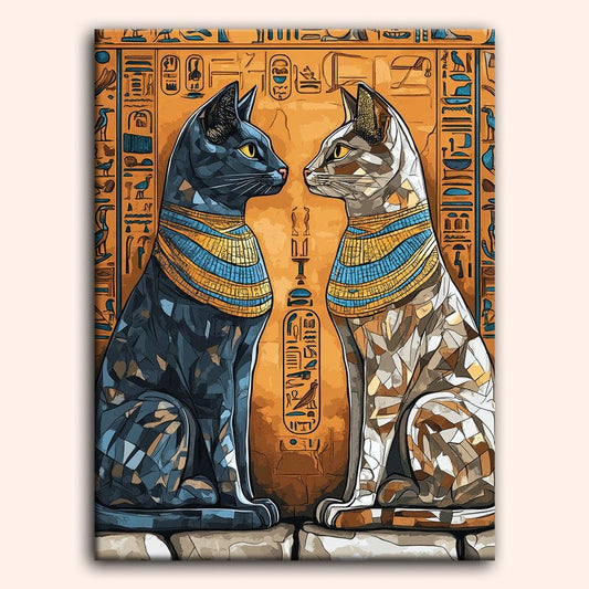 Paint by numbers - Sacred Cats - MyArt