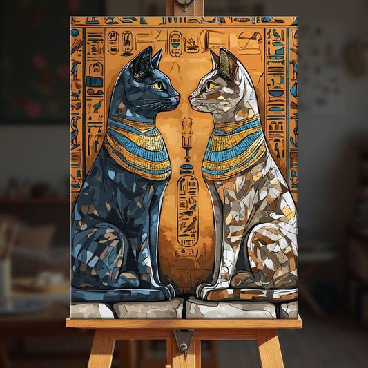Paint by numbers - Sacred Cats - MyArt