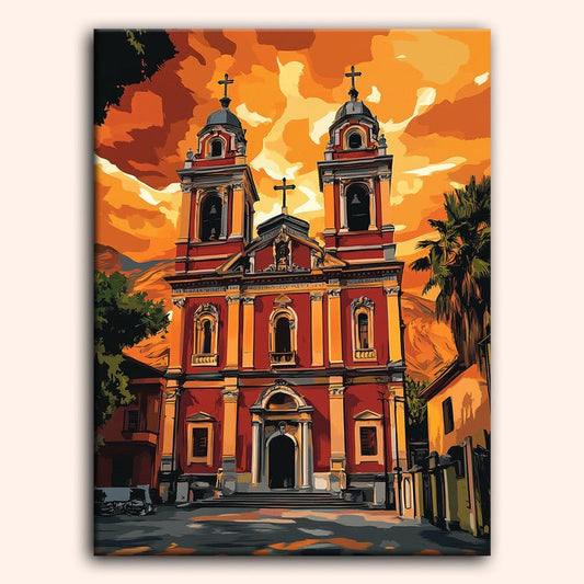 Paint by numbers - Sacred Dawn - MyArt