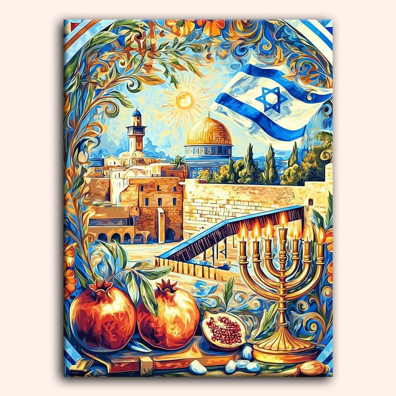 Paint by numbers - Sacred Jerusalem - MyArt