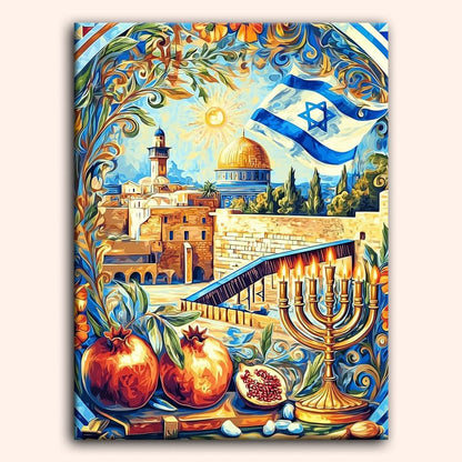 Paint by numbers - Sacred Jerusalem - MyArt