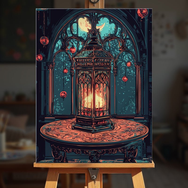 Paint by numbers - Sacred Lantern - MyArt