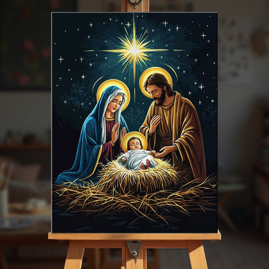 Paint by numbers - Sacred Night - MyArt