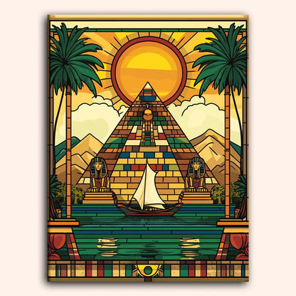 Paint by numbers - Sacred Nile - MyArt