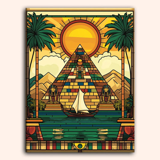 Paint by numbers - Sacred Nile - MyArt