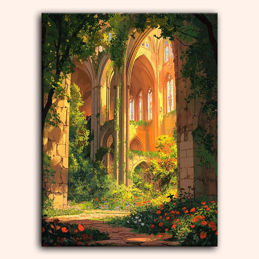Paint by numbers - Sacred Ruins - MyArt