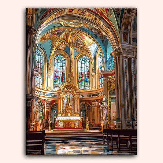 Paint by numbers - Sacred Sanctuary - MyArt