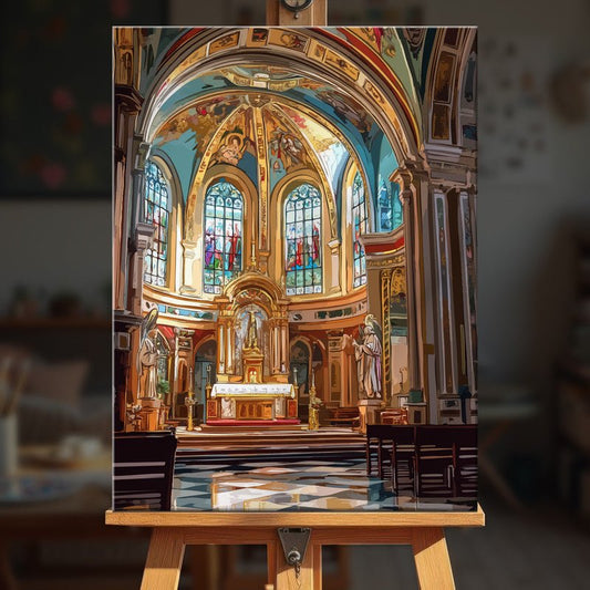 Paint by numbers - Sacred Sanctuary - MyArt