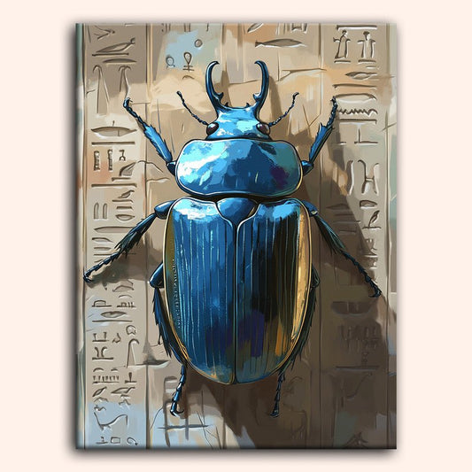 Paint by numbers - Sacred Scarab - MyArt