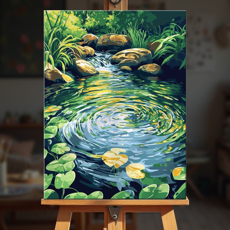 Paint by numbers - Sacred Stream - MyArt