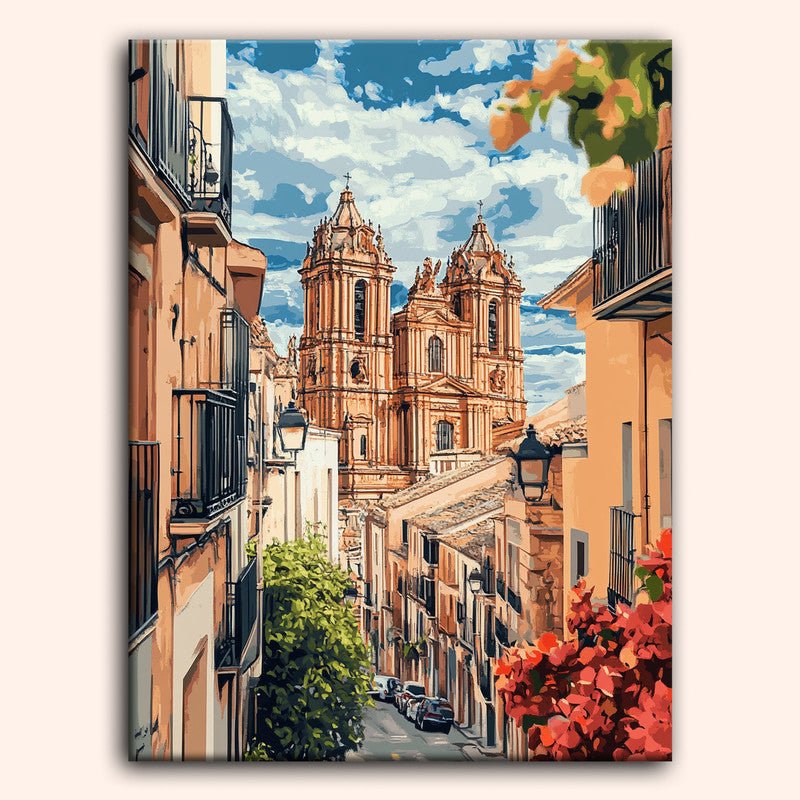 Paint by numbers - Sacred Street - MyArt