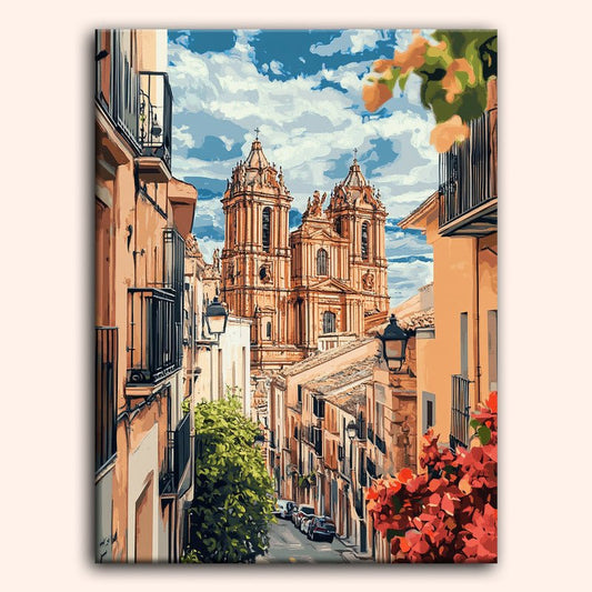 Paint by numbers - Sacred Street - MyArt