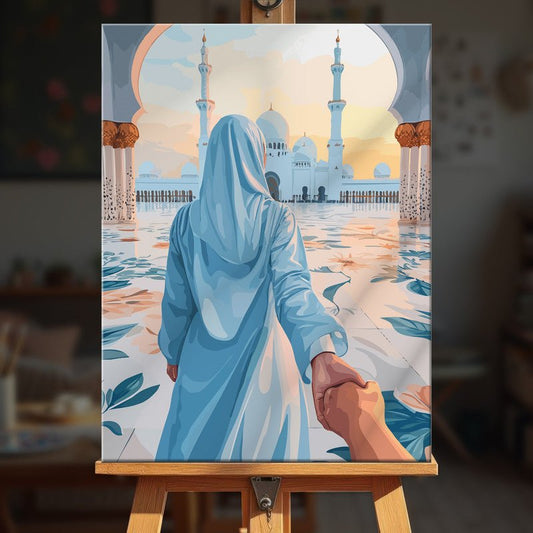 Paint by numbers - Sacred Visit - MyArt