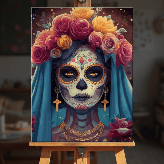 Paint by numbers - Sacred Catrina - MyArt