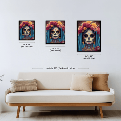 Paint by numbers - Sacred Catrina - MyArt