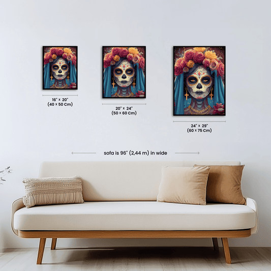 Paint by numbers - Sacred Catrina - MyArt
