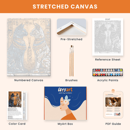 Paint by numbers - Sacred Cats - MyArt