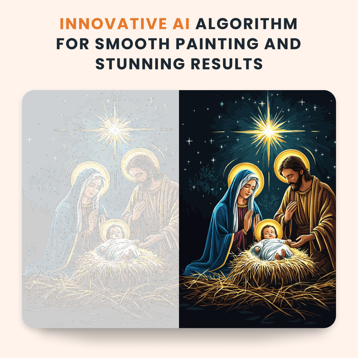 Paint by numbers - Sacred Night - MyArt